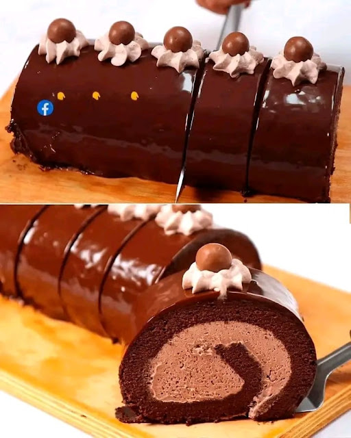 HOMEMADE CHOCOLATE ROLL