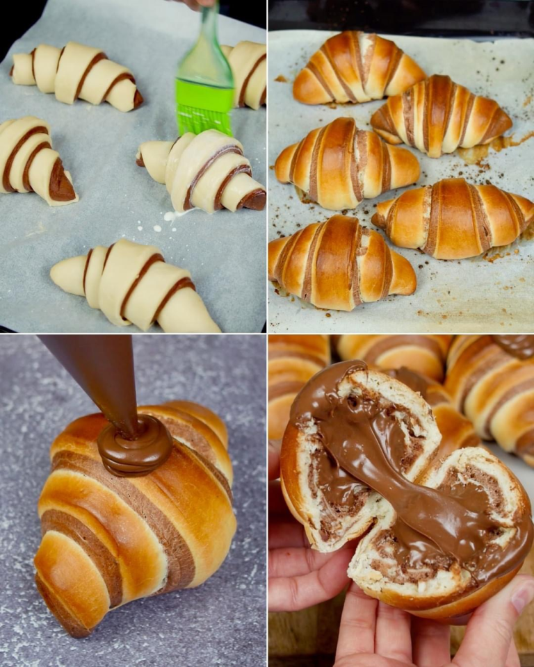 How to make Bicolor croissants