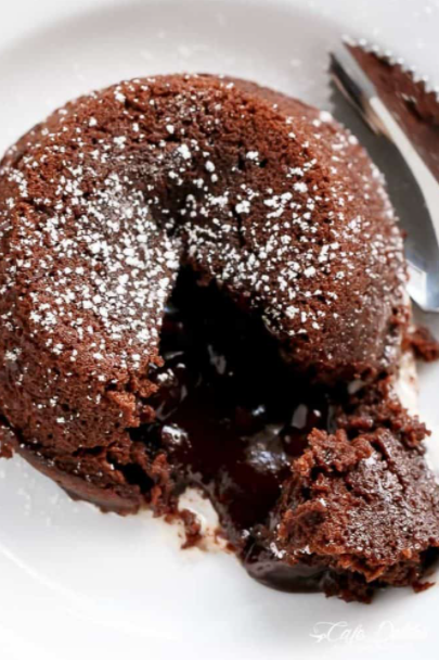 CHOCOLATE LAVA CAKES