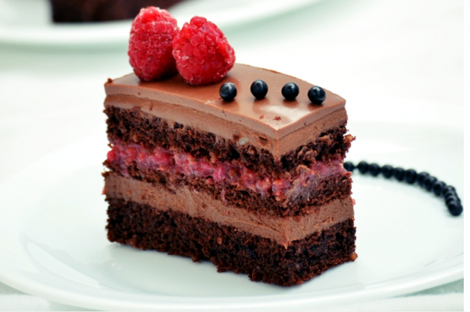 Chocolate Raspberry Cake