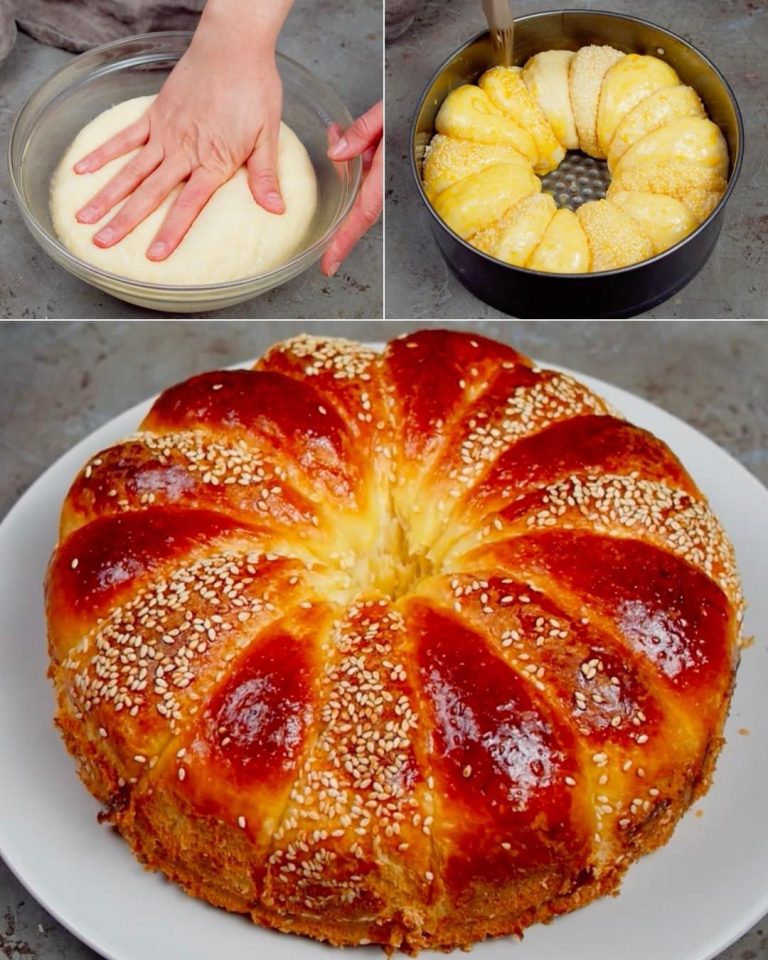 Easy Fluffy brioche recipe