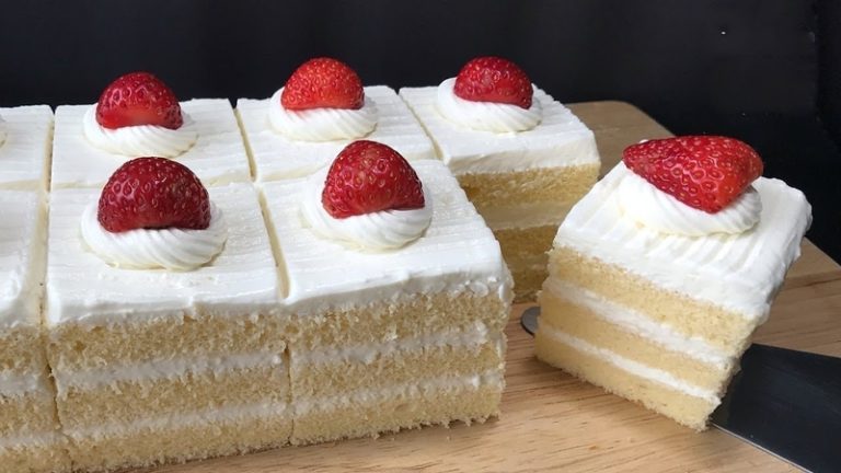 Fluffy Vanilla Cake