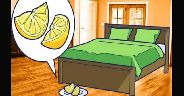 The Benefits Of Placing A Sliced Lemon Near Your Bed