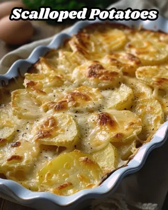 Scalloped Potatoes Recipe: A Creamy, Cheesy Delight