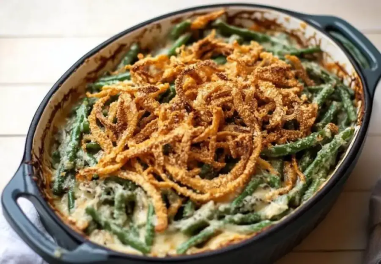 Classic Green Bean Casserole: A Delicious Favorite for Any Occasion