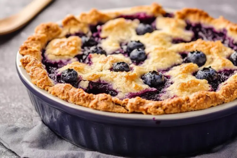 Simple Blueberry Cobbler Recipe